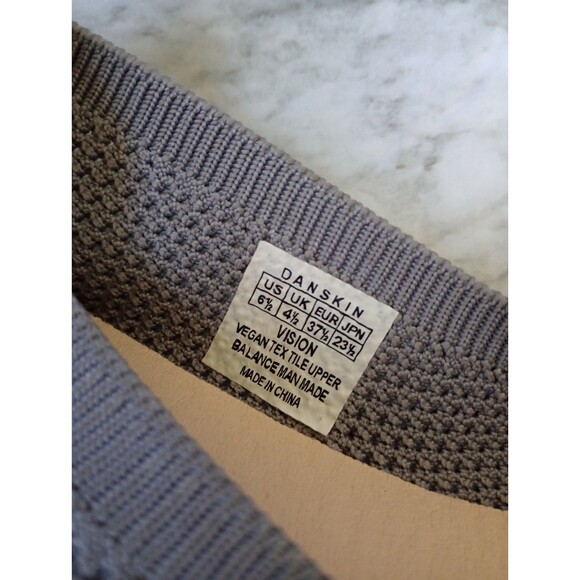 Danskin Breathable Flex Cloth Ballet Slip Ons Size 6.5 - Picture 6 of 8